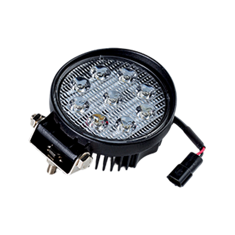 IP67 001 Solas Oibre Babhta 9-LED Trom-Dleachta d'Fheithiclí Tionsclaíocha