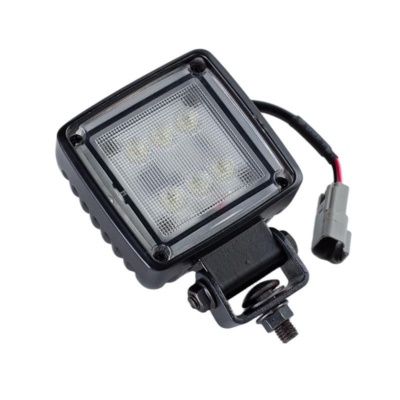 IP67 001 Solas Oibre 6-LED Trom-Dleachta d'Fheithiclí Tionsclaíocha