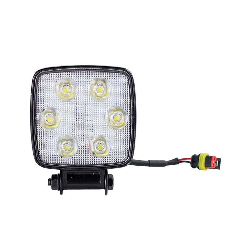 IP67 002 Solas Oibre 6-LED Trom-Dleachta d’Fheithiclí Tionsclaíocha