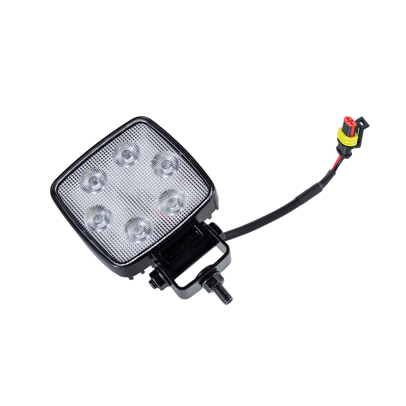 IP67 002 Solas Oibre 6-LED Trom-Dleachta d’Fheithiclí Tionsclaíocha