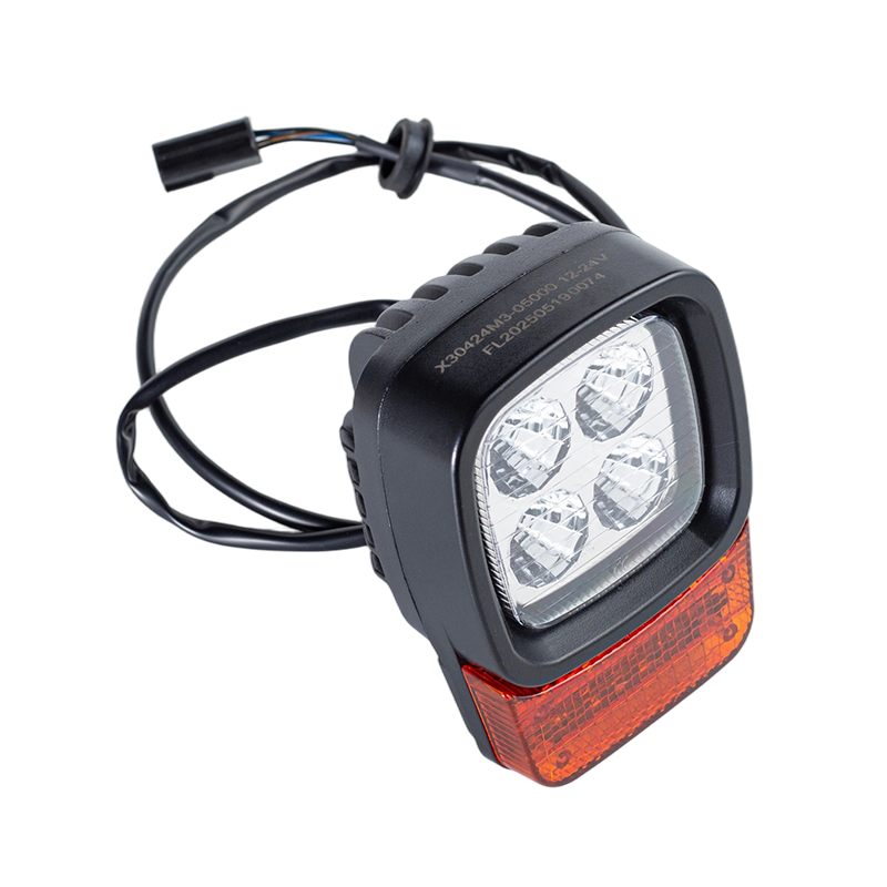 001 Solas Teaglaim Ilfheidhm / Solas Oibre 4-LED le Comhartha Cas agus Solas Seasaimh le haghaidh forklift