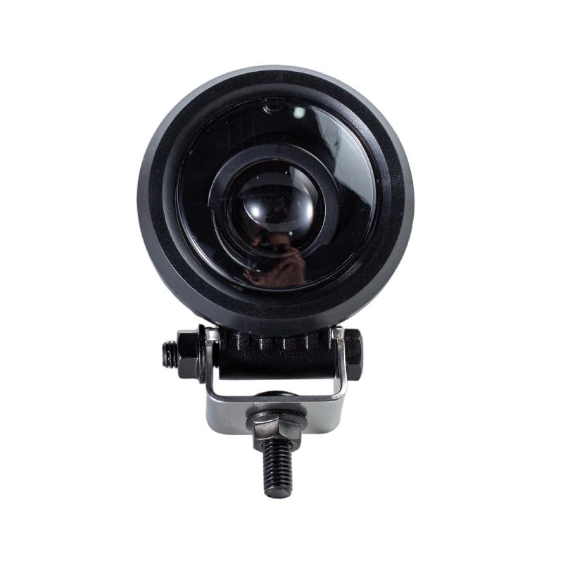 IP67 5W DC9-80V Solas Rabhaidh Sábháilteachta Forklift Spota Gorm Babhta Oblique