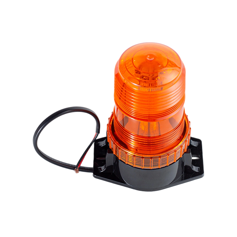IP65 8W DC9-80V 360° Solas Rabhaidh Beacon Strób Ómra Le haghaidh Forklifts