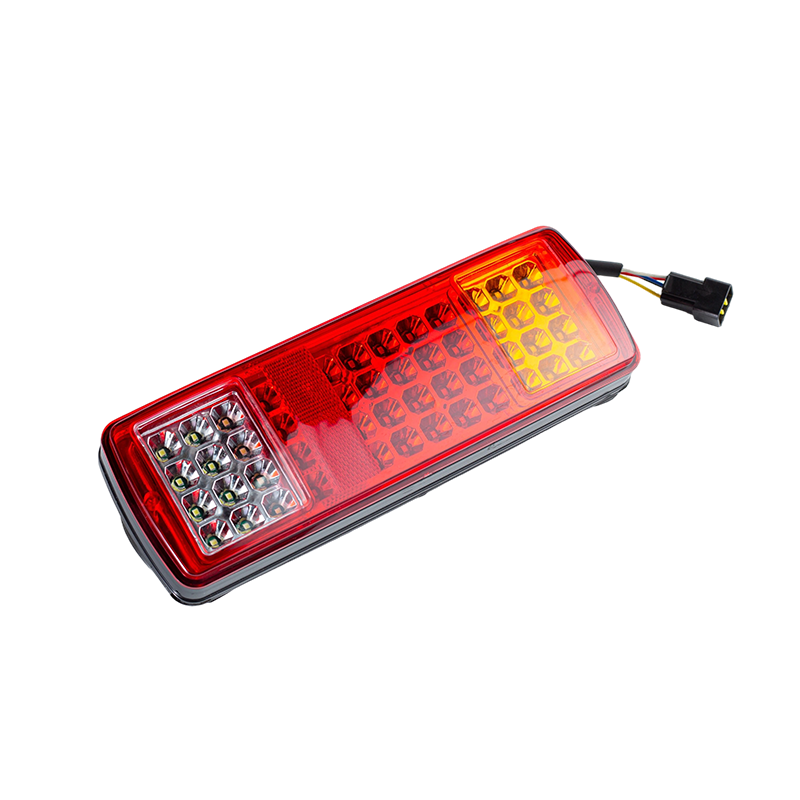 FLDJ-SSWD-002 IP55 6W DC12-24V Solas Cúil Cúil Comhtháite 3-Dath (Comhartha Cas + Solas Seasaimh + Solas Droim ar ais)