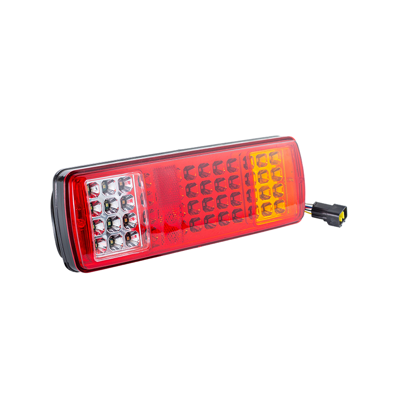 FLDJ-SSWD-002 IP55 6W DC12-24V Solas Cúil Cúil Comhtháite 3-Dath (Comhartha Cas + Solas Seasaimh + Solas Droim ar ais)