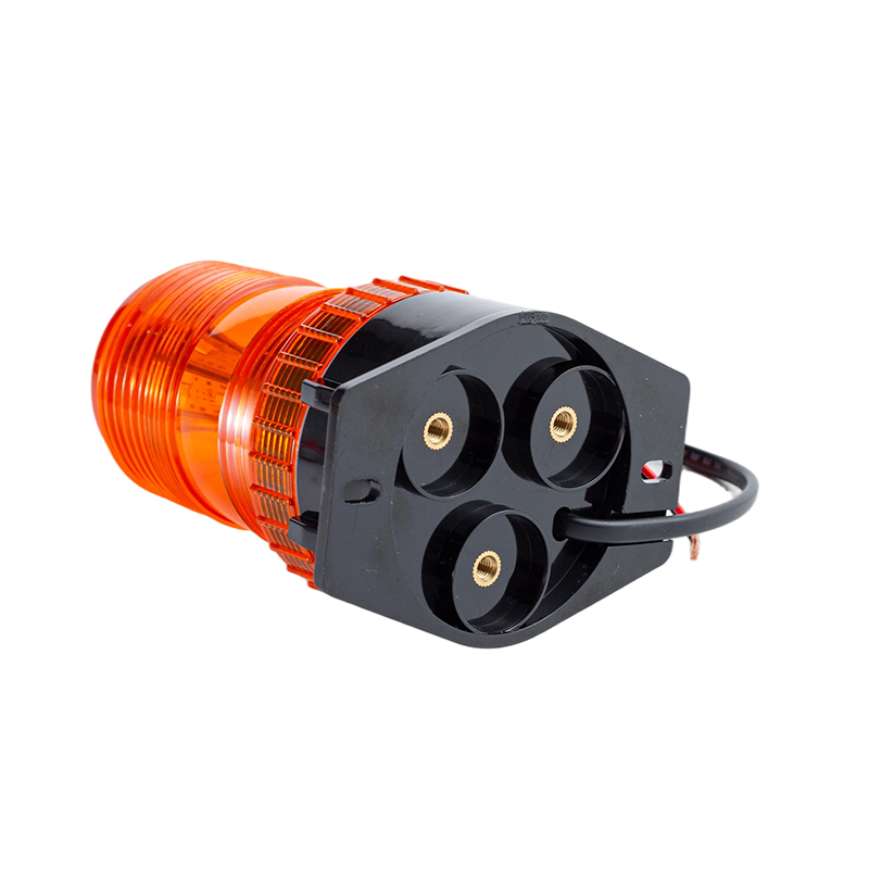 IP65 8W DC9-80V 360° Solas Rabhaidh Beacon Strób Ómra Le haghaidh Forklifts
