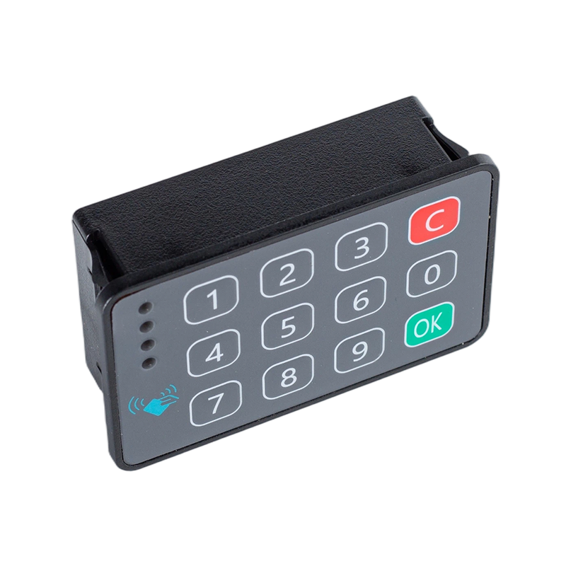 Léitheoir Cárta IC Cothrománach le Keypad / CAN2.0 125K Baud / Rialú Rochtana Bainistíochta Cabhlaigh Feithicle Tionsclaíoch