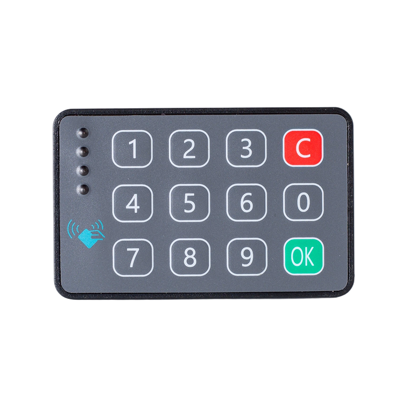 Léitheoir Cárta IC Cothrománach le Keypad / CAN2.0 125K Baud / Rialú Rochtana Bainistíochta Cabhlaigh Feithicle Tionsclaíoch